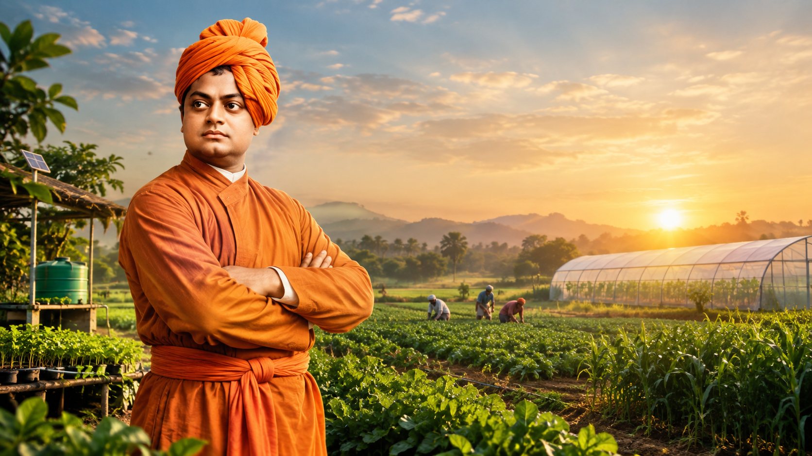 Swami Vivekananda and the vision of self-reliant agriculture